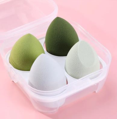 Éponge de Maquillage – Application Parfaite & Finition Naturelle (lot de 4)