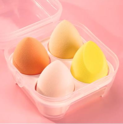 Éponge de Maquillage – Application Parfaite & Finition Naturelle (lot de 4)