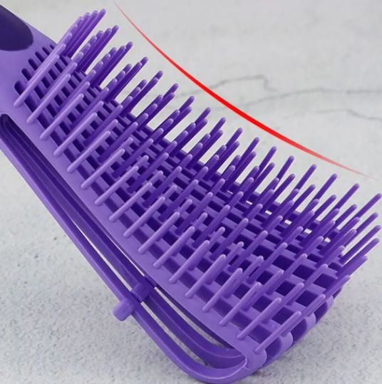Brosse démêlante dites adieux aux cheveux emmêlés