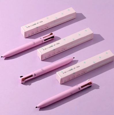 Stylo Maquillage 4 en 1 - Correcteur, Anti-Cernes, Illuminateur, Contour