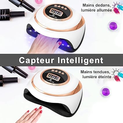 Lampe de Séchage Ongles Pro – Rapide, Efficace & Portable