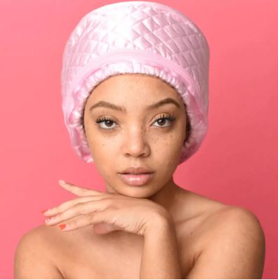 Chapeau Boucleur Vapeur Afro – Boucles Naturelles et Hydratées