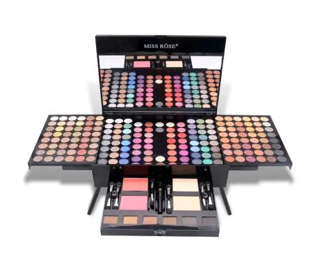 Coffret Maquillage Complet – Palette Professionnelle et Accessoires