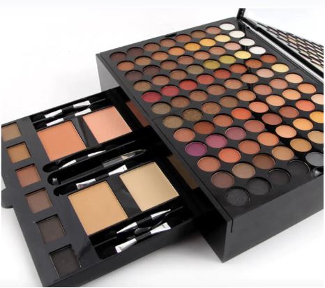 Coffret Maquillage Complet – Palette Professionnelle et Accessoires